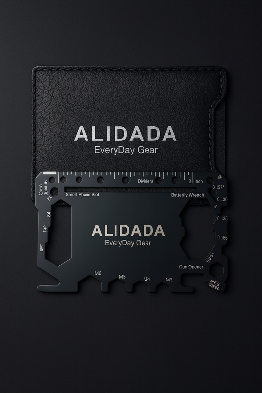 ALIDADA Multi-Tool Card V1 – 46 Funktionen | Kostenloser Versand