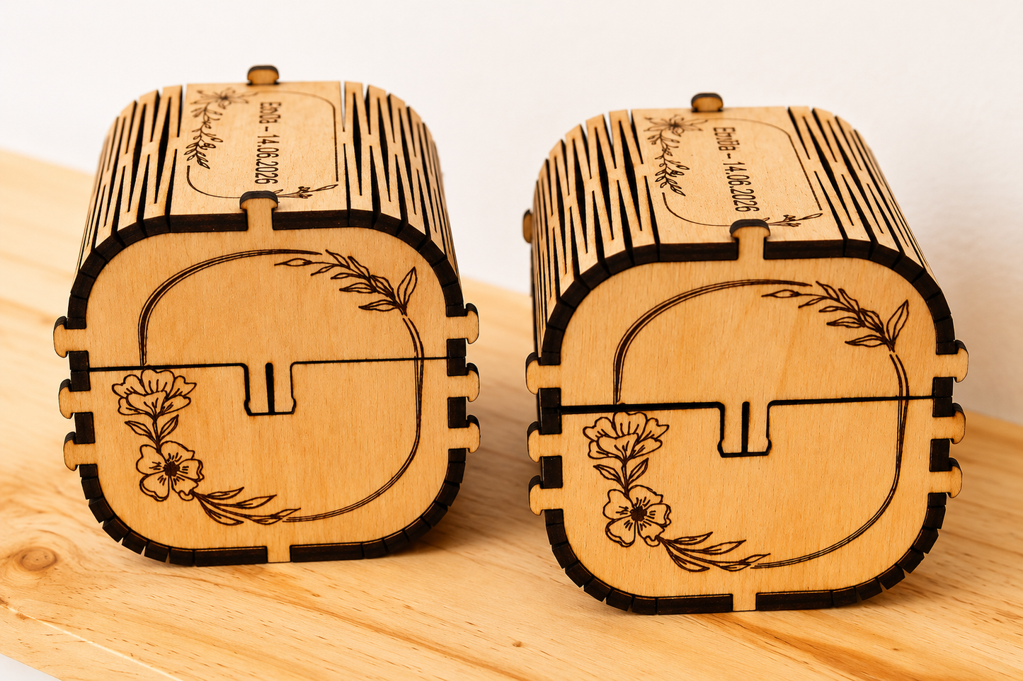 Personalisierte Taufbox aus Holz | Handgefertigt in Bayern