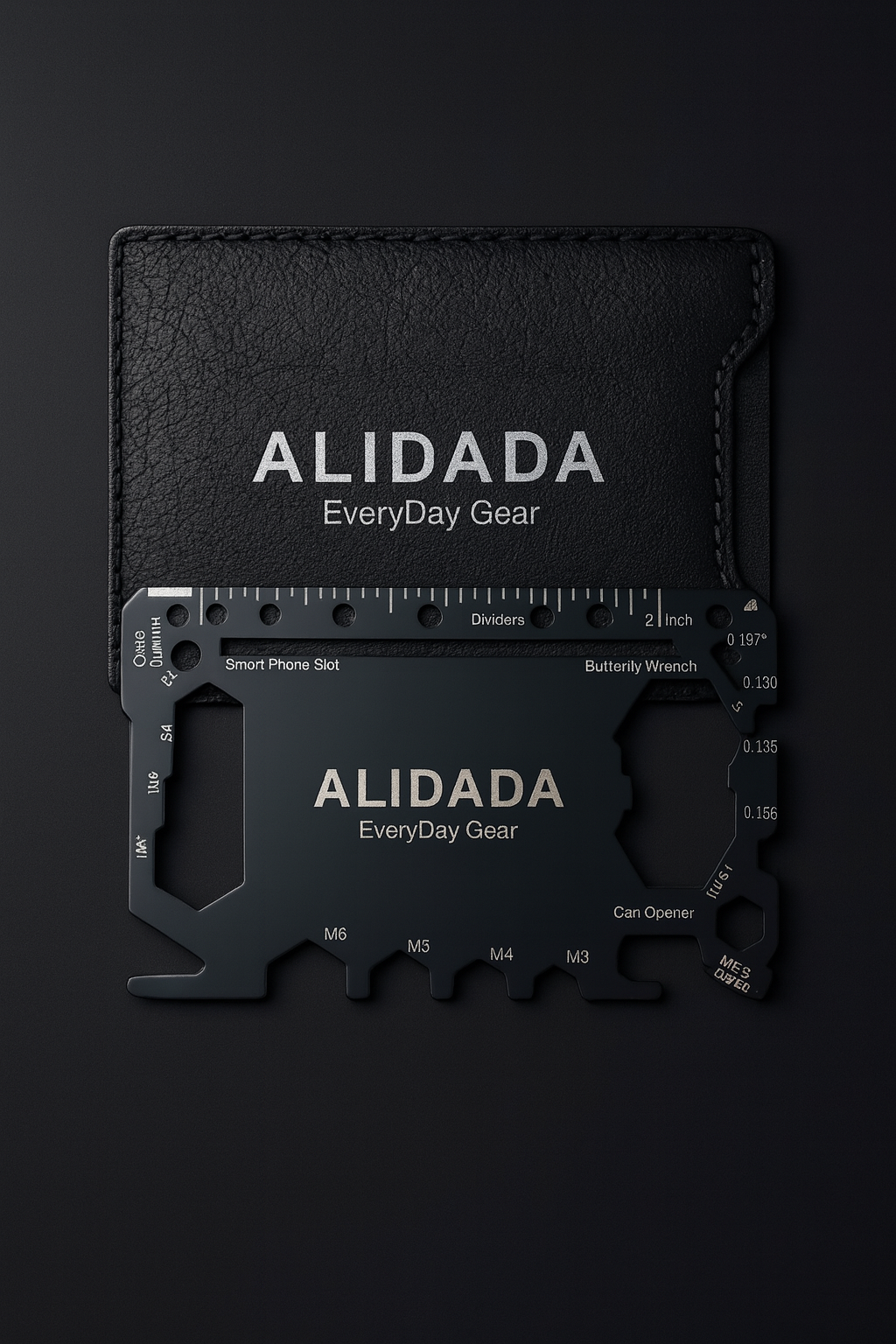ALIDADA Multi-Tool Card V1 – 46 Funktionen | Kostenloser Versand
