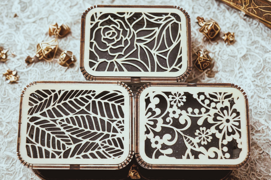 Handgefertigte Holzschmuckkästchen – gefertigt in Deutschland, kostenloser Versand