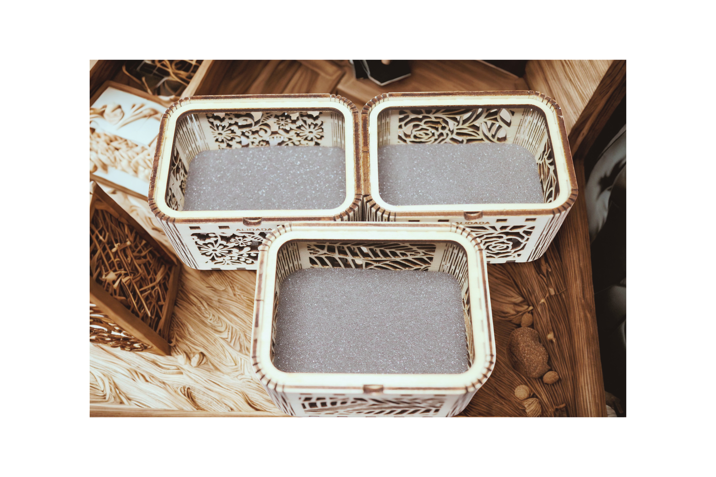 Handgefertigte Holzschmuckkästchen – gefertigt in Deutschland, Kostenloser Versand